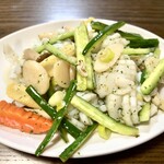 マダム紅蘭 - イカの青じそ炒め