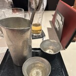 鮨 なかや - 錫の酒器だから　格別に美味しく感じてしまうのかなぁ（笑）