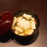 わたなべ - 松茸と淡路仮屋漁港はものお椀