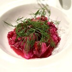 BARBA - タコとビーツとフェンネルのマリネ