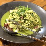 BARBA - 水ダコと洋梨の春菊ジェノベーゼ