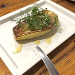 BARBA - 白ナスのムニエル からすみかけ