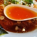 三吉軒 - 三吉らーめんのスープ