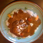 国立カレー処 いんでぃ庵 - 野菜カレー　\750