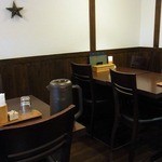 つけ汁うどん　野澤 - テーブル席