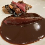 フランス料理 タンモア - ピジョンラミエサルミソース