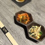 牛に金棒 - キムチ・ナムル