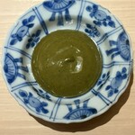 くるますし - 鮑の肝ソース