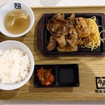 牛角焼肉食堂 - 料理写真:全部盛り定食 ライス中盛 1,188円