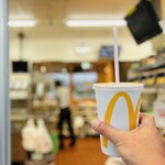 マクドナルド - ドリンク写真:プレミアムローストアイスコーヒー(M) 180円