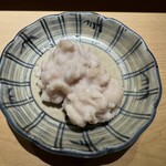 佐野鮨 - 鱈白子焼き