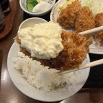 巣鴨ときわ食堂 - タルタルソースは別売り