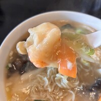 開化亭 - 新鮮ぷりぷりな海老♪