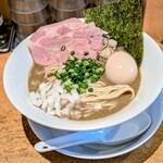 麺屋 まほろ芭 - 牡蠣煮干玉子