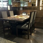 天壇  - 高級感溢れまくるテーブル席。