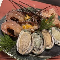 石焼料理 木春堂 - 伊勢海老と鮑✨✨