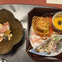石焼料理 木春堂 - 秋を感じる前菜