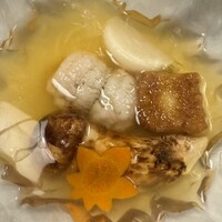 石焼料理 木春堂 - 松茸と鱧のフィルム包み