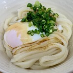 多田製麺所 - しょうゆの小冷たいん、温玉入り。