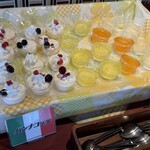 レストラン ヴァロリス - パンナコッタ　フルーツゼリー