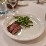 ラ・テンダ・ロッサ - アンガス牛　予約して頼んだビスティカ700g