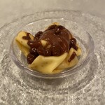 太平洋クラブ軽井沢リゾート - 貴腐レーズンとバニラアイスのクレープ包み