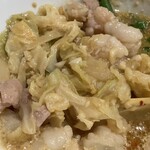 黄金屋 - もつ鍋のアップ