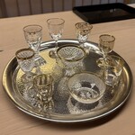 道人 - オールドバカラで日本酒