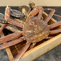 ズワイ蟹の蒸篭蒸し