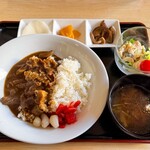 HIYOKO - モツカレー 1,000円