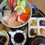 料理茶屋 花さがみ - 海鮮丼