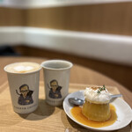 カンノンコーヒー 名駅前店 - カップはおじさんとネコ