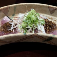 ヒカリヤ ヒガシ - 戻り鰹、ソースが美味しかった