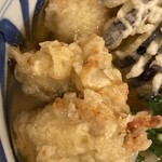 麺匠 釜善 - とり天