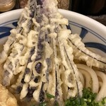 麺匠 釜善 - なす天