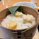桜井甘精堂 泉石亭 - 栗、甘っ