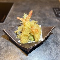 本日の天婦羅盛り合わせ