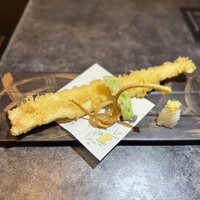 穴子一本天婦羅