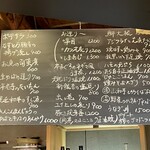 和食屋 勝つ - 夜のラインナップ