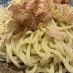 清麺 常藤 - つるつる麺　※梅カツオだれは無