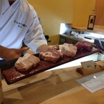 とんかつ 勝山 - 本日のお肉