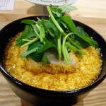 とんかつ 勝山 - 〆のカツ丼(他にカツカレーうどん、カツ出汁茶漬も選べます)