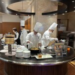 ダイニング＆カフェ ランデブーラウンジ - ステーキ、ピラフ抜きをお願いしたら快くよそって下さった