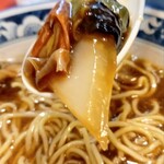 空港ラーメン 天鳳 - 野菜たっぷりな餡