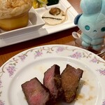 ダイニング＆カフェ ランデブーラウンジ - ステーキだけでもボリューミー