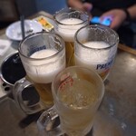 渋谷道玄坂一丁目応援団 大分からあげと鉄板焼 勝男 - 