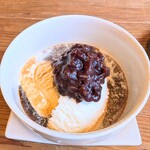 珈琲舎 ハイジ - コーヒーぜんざい500円