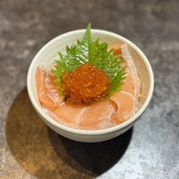 サーモンいくら御飯
