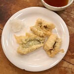 魚三酒場 富岡店 - ふっくらあつあつ穴子天ぷら