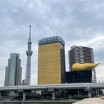 吾妻橋 やぶそば - 吾妻橋から